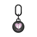 BE WILD BUT STAY SOFT | AirTag / AirTag Holder / Licorice | Image 1