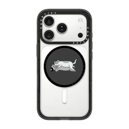 CATS GEEK | Snappy Grip Stand / Snappy Grip Stand MagSafe Compatible / Black | Image 1