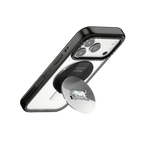 CATS GEEK | Snappy Grip Stand / Snappy Mirror Grip Stand MagSafe Compatible / Silver | Image 3