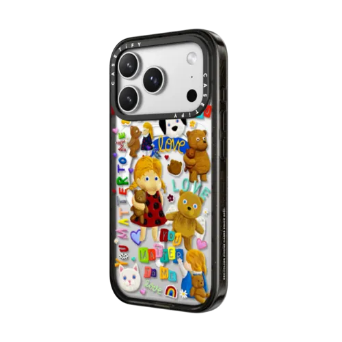 all about love | iPhone 17 Pro Max / Impact Case MagSafe Compatible / Black | Image 2