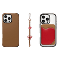 3-in-1 BioVeg Set- iPhone 16 Pro Max (Tan) & Heart Wallet (Tan) & Phone Charm (Tan) | Image 1