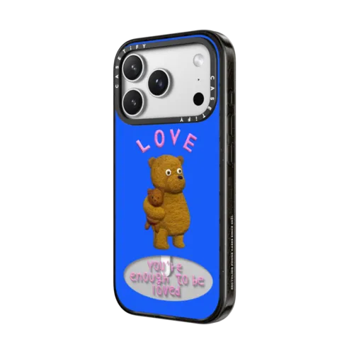 enough to be loved | iPhone 17 Pro Max / Impact Case MagSafe Compatible / Black | Image 2