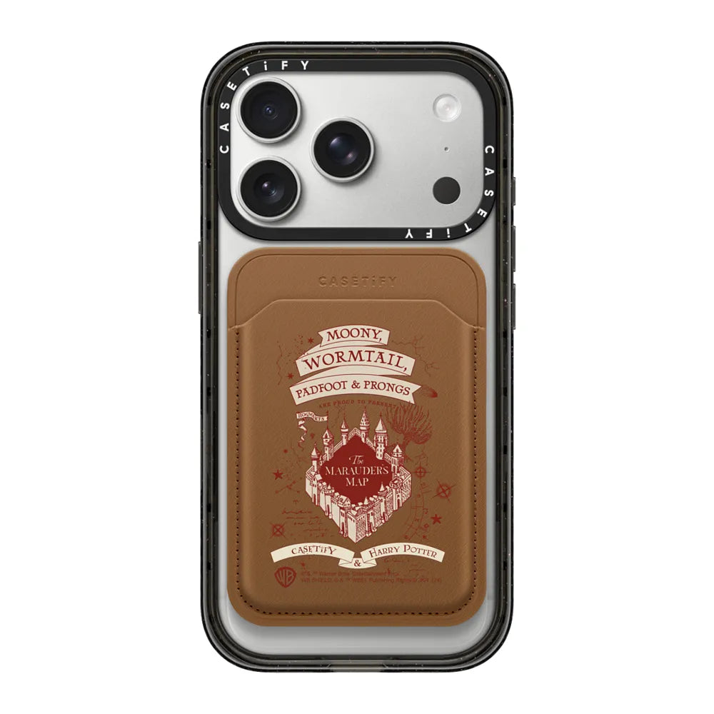 Marauder's Map Snappy Leather Wallet | Image 1