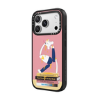 Self-Help Who? (Digital Delirium) (Pink) | iPhone 17 Pro Max / Impact Case MagSafe Compatible / Matte Black | Image 2