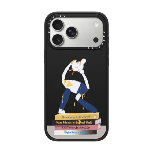Self-Help Who? (Digital Delirium) | iPhone 17 Pro Max / Impact Case MagSafe Compatible / Matte Black | Image 1