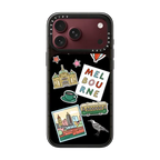 Melbourne Stickers | iPhone 18 Pro Max / Impact Case MagSafe Compatible - Glossy / Glossy Black | Image 1