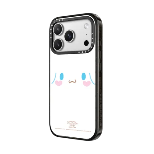 Cinnamoroll Face Case | iPhone 17 Pro Max / Impact Case MagSafe Compatible / Black | Image 2