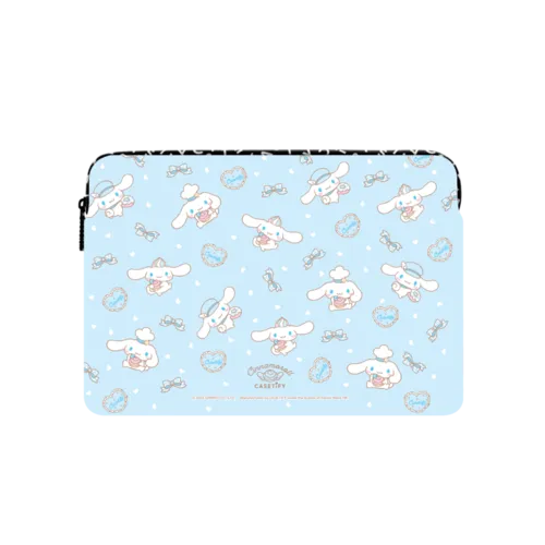 Cinnamoroll Dessert Pattern Laptop Sleeve | Large (16") / Impact Laptop Sleeve / Multicolor | Image 1