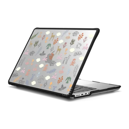 Wishes Among the Clouds Macbook Case | MacBook Pro 14-inch (M1 - M5) / MacBook Impact Case / Black | Image 1