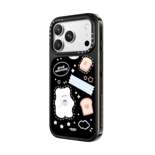 good morning | iPhone 18 Pro Max / Impact Case MagSafe Compatible - Glossy / Glossy Black | Image 2