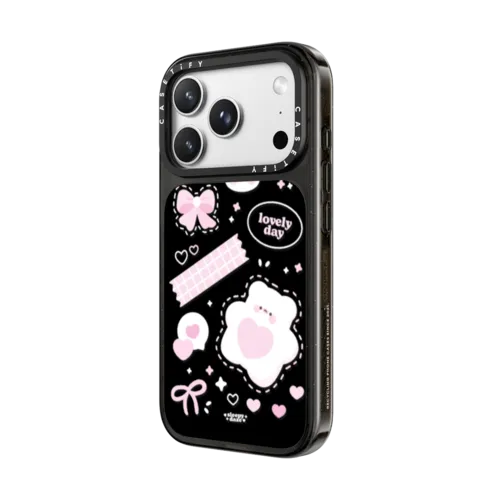 lovely day | iPhone 18 Pro Max / Impact Case MagSafe Compatible - Glossy / Glossy Black | Image 2