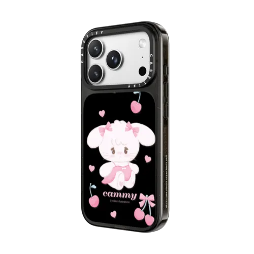 cammy cherry | iPhone 18 Pro Max / Impact Case MagSafe Compatible - Glossy / Glossy Black | Image 2