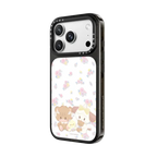 latte & souffle flower | iPhone 18 Pro Max / Impact Case MagSafe Compatible - Glossy / Glossy Black | Image 2
