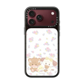 latte & souffle flower | iPhone 18 Pro Max / Impact Case MagSafe Compatible - Glossy / Glossy Black | Image 1