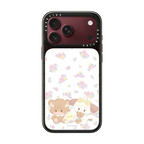 latte & souffle flower | iPhone 18 Pro Max / Impact Case MagSafe Compatible - Glossy / Glossy Black | Image 1