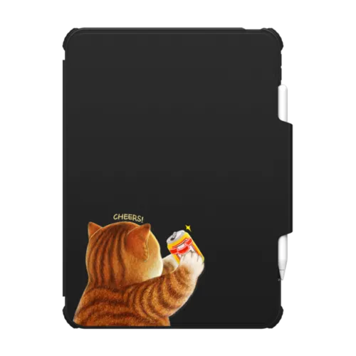 cheers!2 | iPad Pro 11-inch (M4/M5) / iPad Impact Folio Case / Black | Image 1