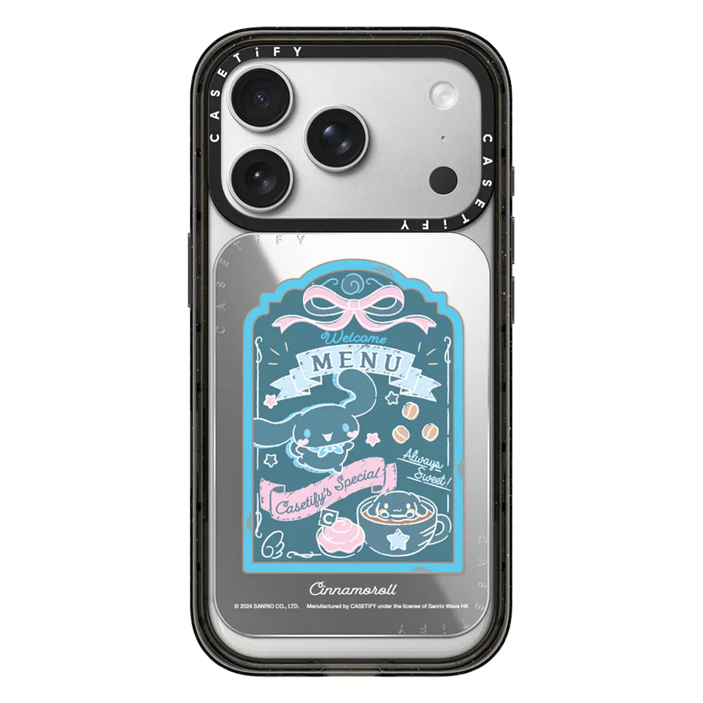 Cinnamoroll Cafe Menu Snappy Cardholder Stand | Image 1