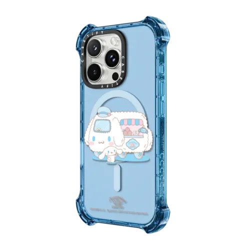 Cinnamoroll Cafe Truck Case - Blue Case Edition | iPhone 16 Pro Max / Bounce Case MagSafe Compatible / Baby Blue | Image 2