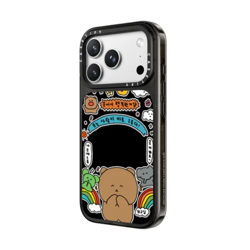 SMILE WINS | iPhone 18 Pro Max / Impact Case MagSafe Compatible - Glossy / Glossy Black | Image 2