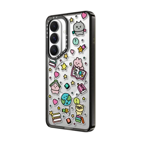 DREAMING WORLD OF BOOKS | Galaxy S26 / Impact Magnetic Case / Black | Image 2