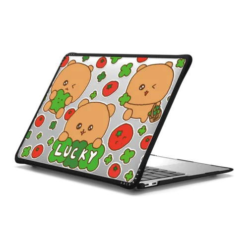 LUCKY TOMATO | MacBook Air 13-inch (M1 / Intel) / MacBook Impact Case / Black | Image 1