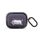 GEEK CATS | AirPods Pro 2 / Earbuds Bounce Case / Matte Deep Purple | Image 1