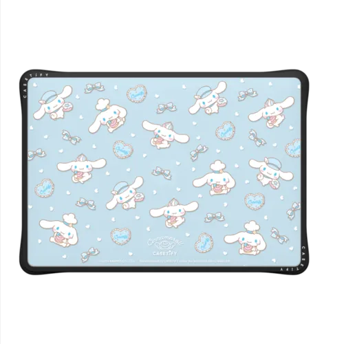 Cinnamoroll Dessert Pattern Laptop Case | MacBook Air 13-inch (M1 / Intel) / MacBook Impact Case / Black | Image 2