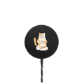 YOGA CAT |   / PowerThru Magnetic Wireless Charger MagSafe Compatible / Black | Image 1