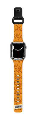 Flame-Flame Watch Band | Apple Watch Series 7-9 (45mm) / Impact Band / Black | Image 1