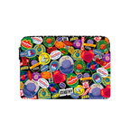 Devil Fruits Label Sticker Laptop Sleeve | Large (16") / Impact Laptop Sleeve / Multicolor | Image 1