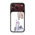 CAT PERSON | iPhone 18 Pro Max / Impact Case MagSafe Compatible - Glossy / Glossy Black | Image 1