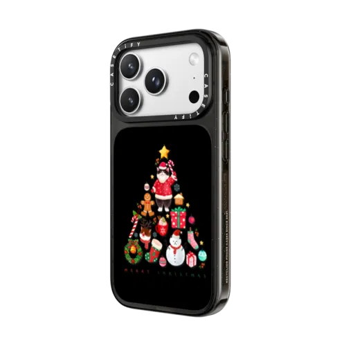 Merry Christmas! | iPhone 18 Pro Max / Impact Case MagSafe Compatible - Glossy / Glossy Black | Image 2