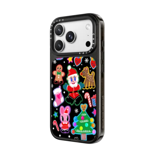Santa is coming! | iPhone 18 Pro Max / Impact Case MagSafe Compatible - Glossy / Glossy Black | Image 2