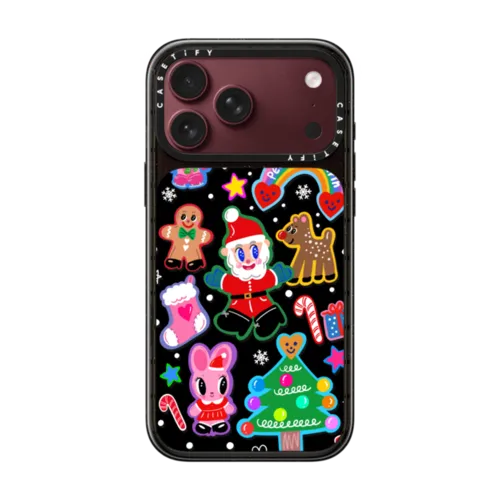 Santa is coming! | iPhone 18 Pro Max / Impact Case MagSafe Compatible - Glossy / Glossy Black | Image 1