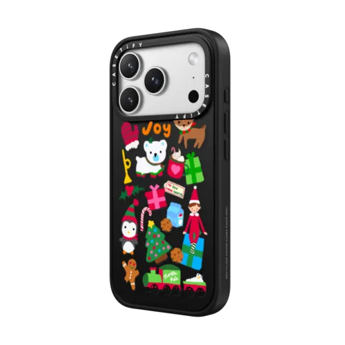 Holiday Cheer | iPhone 17 Pro Max / Impact Case MagSafe Compatible / Matte Black | Image 2
