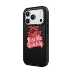 Kiss Me Quickly | iPhone 17 Pro Max / Impact Case MagSafe Compatible / Matte Black | Image 2