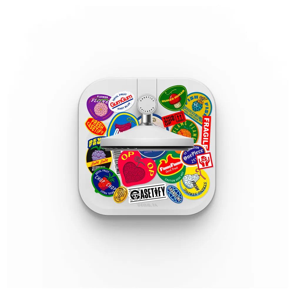 Devil Fruits Label Sticker 2-in-1 Charging Stand
