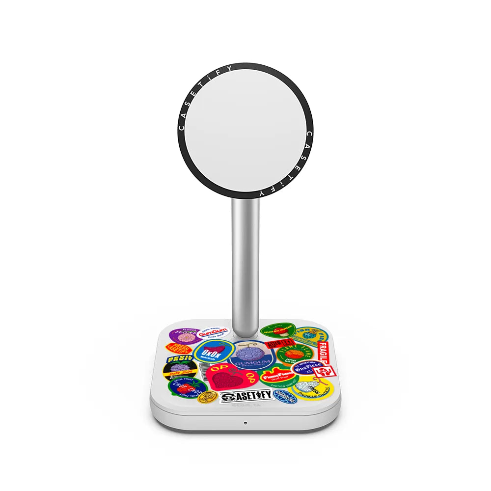 Devil Fruits Label Sticker 2-in-1 Charging Stand | Image 1