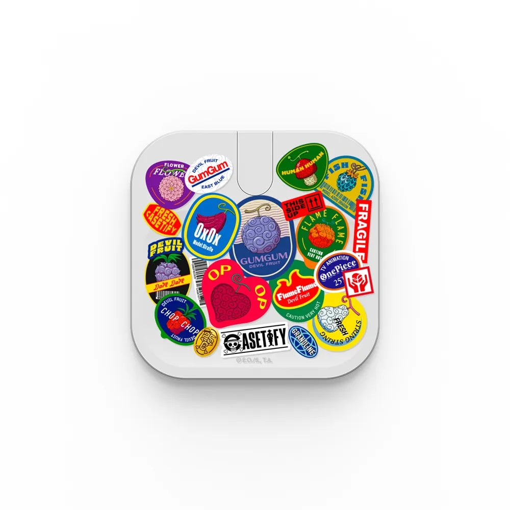 Devil Fruits Label Sticker 2-in-1 Charging Stand