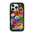 Devil Fruits Label Sticker Case | iPhone 16 Pro / Impact Case MagSafe Compatible / Matte Black | Image 1