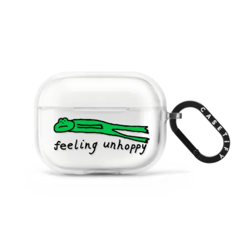 feeling unhoppy | AirPods Pro 2 / Earbuds Impact Case / Frost | Image 1