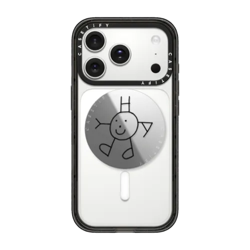 HAPPY | Snappy Grip Stand / Snappy Mirror Grip Stand MagSafe Compatible / Silver | Image 1