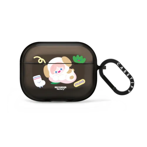 CELL PUPPY | AirPods Pro 2 / Earbuds Impact Case / Black | Image 1