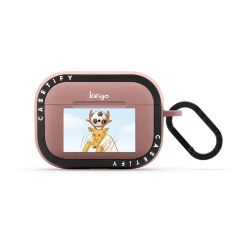 Keigo 19 | AirPods Pro 2 / Earbuds Bounce Case / Matte Dusty Rose | Image 1