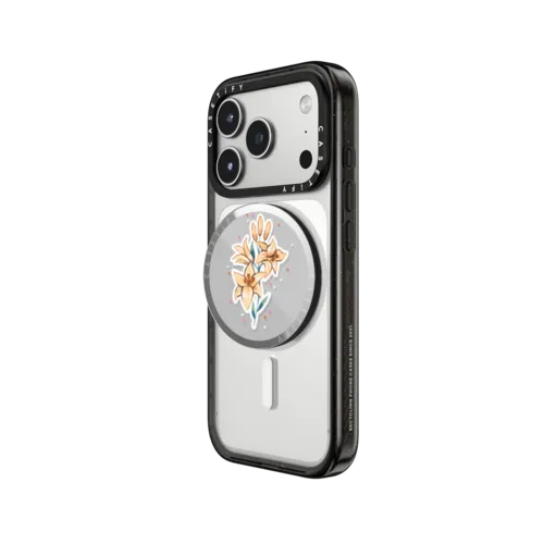 Fleurs Grip Stand | Snappy Grip Stand / Snappy Mirror Grip Stand MagSafe Compatible / Silver | Image 2