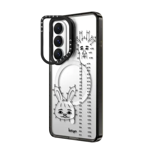 Keigo 03 | Galaxy S26 / Impact Ring Stand Magnetic Case / Black | Image 2