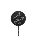 HAPPY |   / PowerThru Magnetic Wireless Charger MagSafe Compatible / Black | Image 1