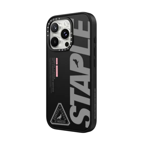 STAPLE Pigeon Postage Case | iPhone 16 Pro Max / Impact Case MagSafe Compatible / Matte Black | Image 2
