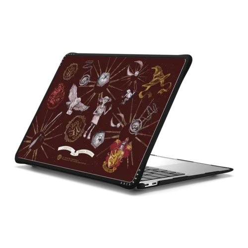 Gryffindor Laptop Case | MacBook Air 13-inch (M1 / Intel) / MacBook Impact Case / Black | Image 1