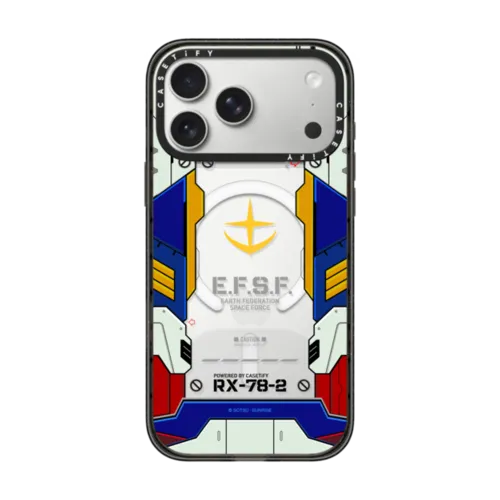 RX-78-2 Gundam Armour Case | iPhone 17 Pro Max / Impact Case MagSafe Compatible / Black | Image 1